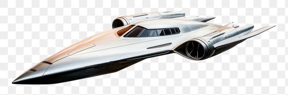 PNG Spaceship flying wing airplane aircraft vehicle. AI generated Image by rawpixel.