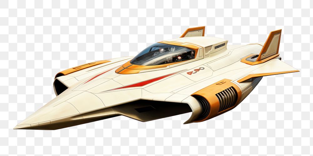 PNG Spaceship flying wing aircraft airplane vehicle. .