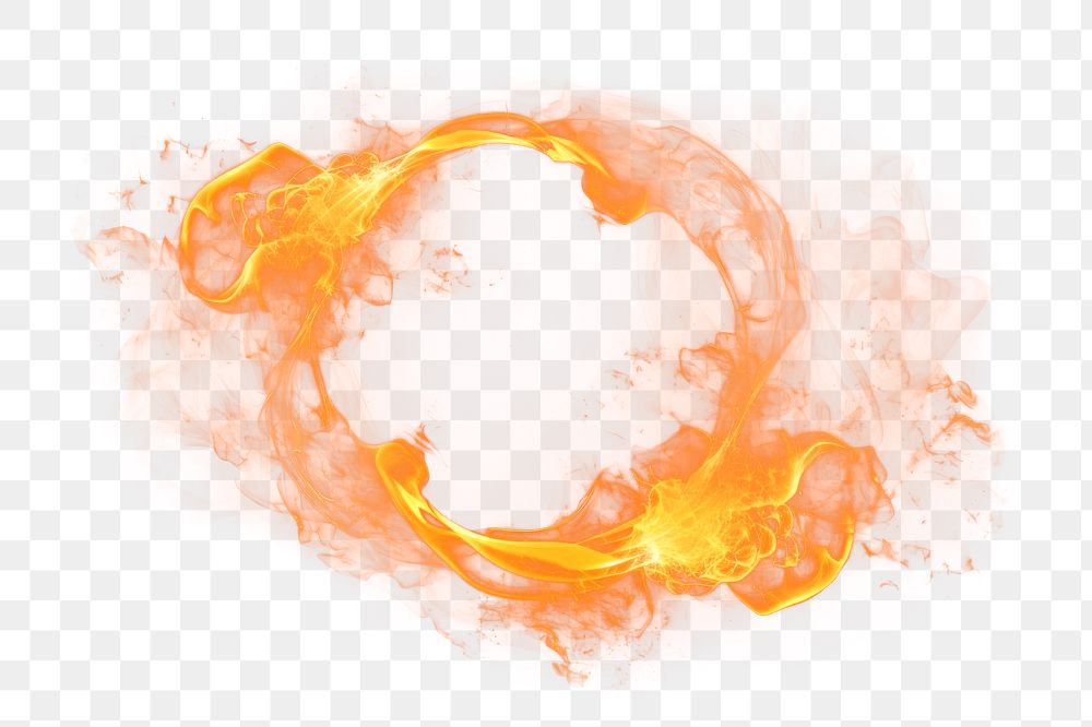 Fire smoke effect png, transparent background