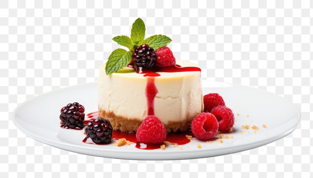 PNG Cheese Cake cake cheesecake dessert. AI generated Image by rawpixel.