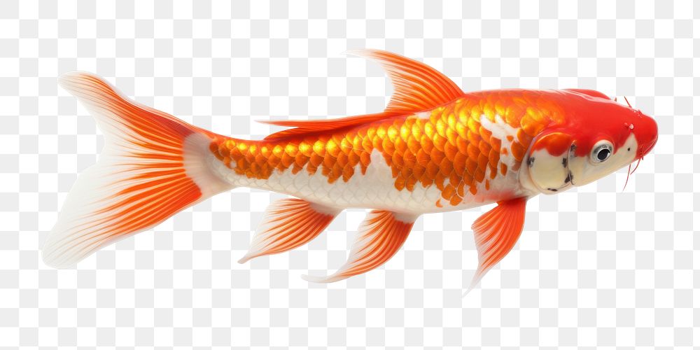 PNG Koi fish goldfish animal koi. 