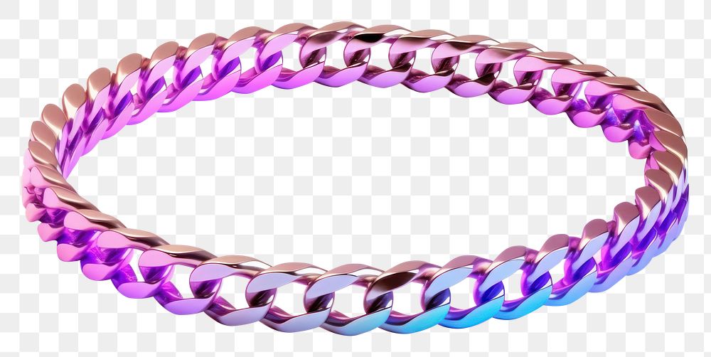 PNG Chain bracelets jewelry purple  