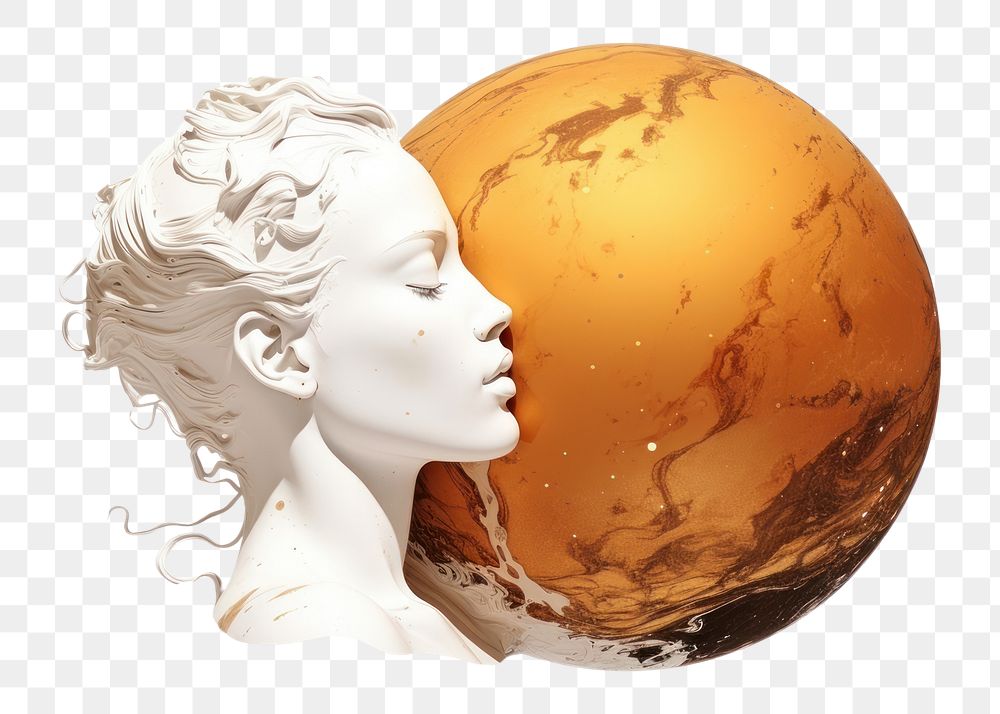 PNG Venus planet female adult. AI generated Image by rawpixel.