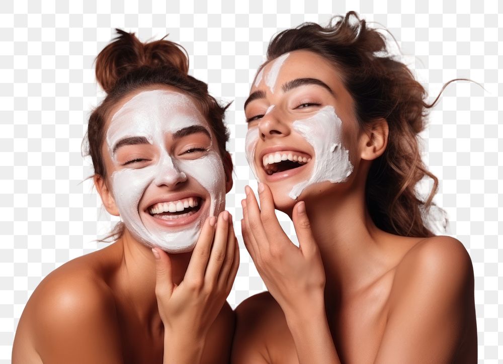 PNG Cosmetic fun skin care sheerful. AI generated Image by rawpixel.