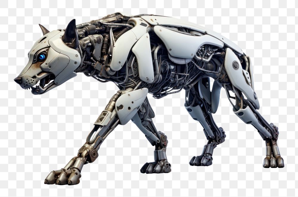 PNG Pet type form robot mecha white background livestock. AI generated Image by rawpixel.