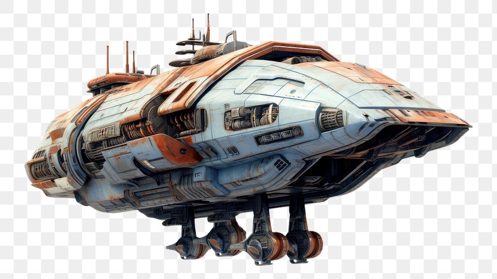 PNG Space ship aircraft vehicle