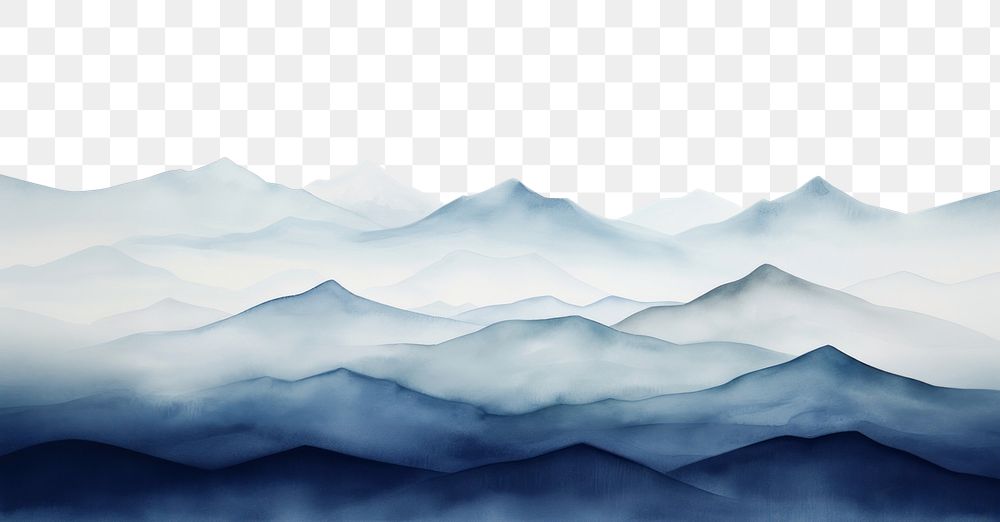 PNG Illustration mountain backgrounds landscape. 