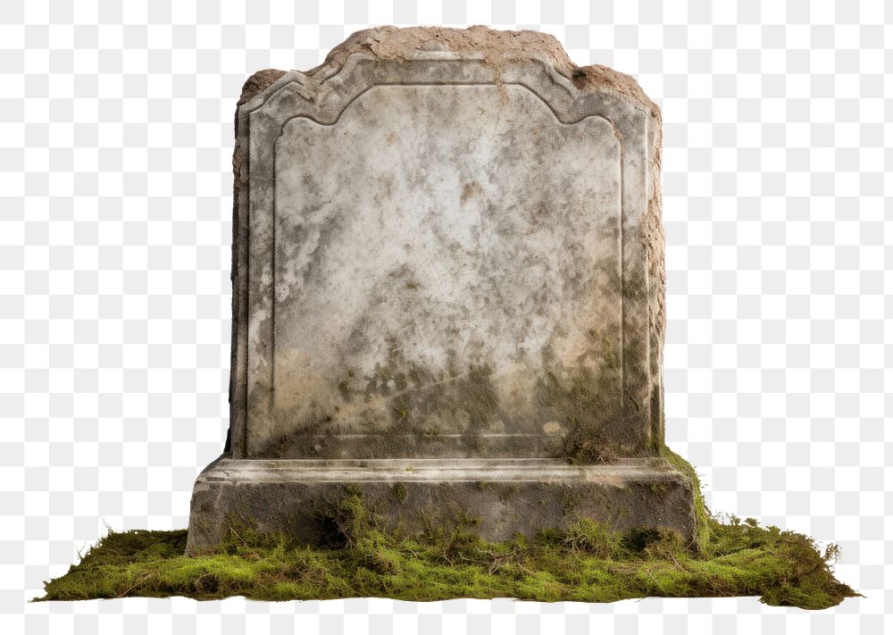 PNG Grave tombstone white background spirituality. AI generated Image by rawpixel.