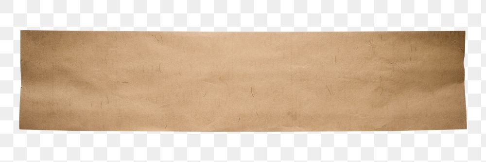 PNG Tape paper khaki white background. AI generated Image by rawpixel.