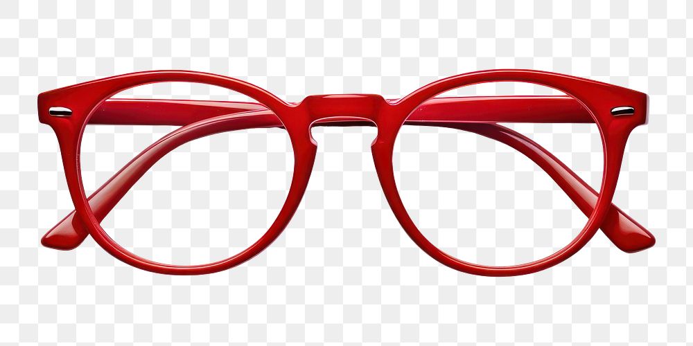 PNG Glasses red white background accessories. AI generated Image by rawpixel.