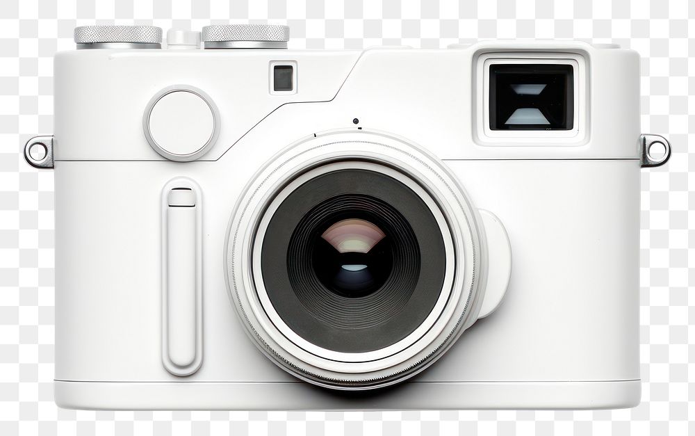 PNG  Camera camera white . AI generated Image by rawpixel.