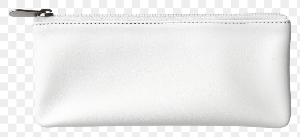 PNG  Pencil case handbag wallet white. AI generated Image by rawpixel.