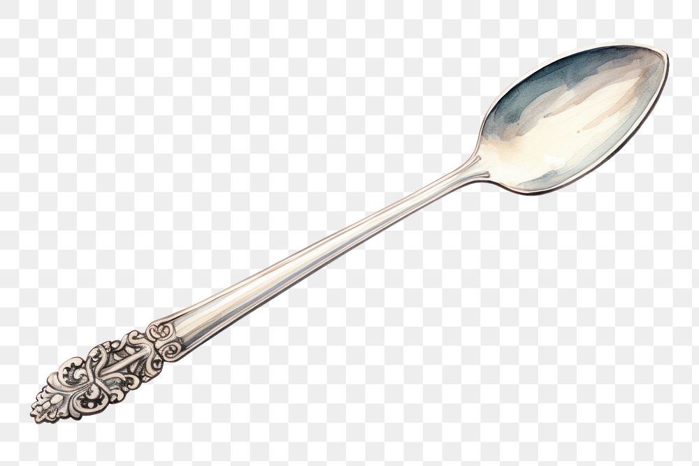 PNG Arabian style silverware spoon tableware. 