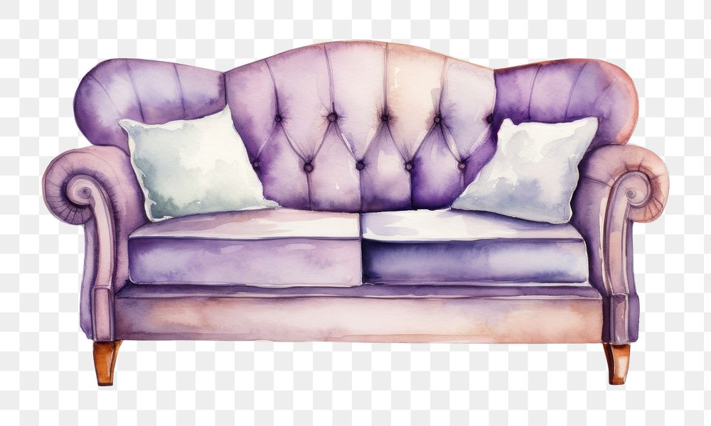 PNG Single sofa furniture chair comfortable. AI generated Image by rawpixel.