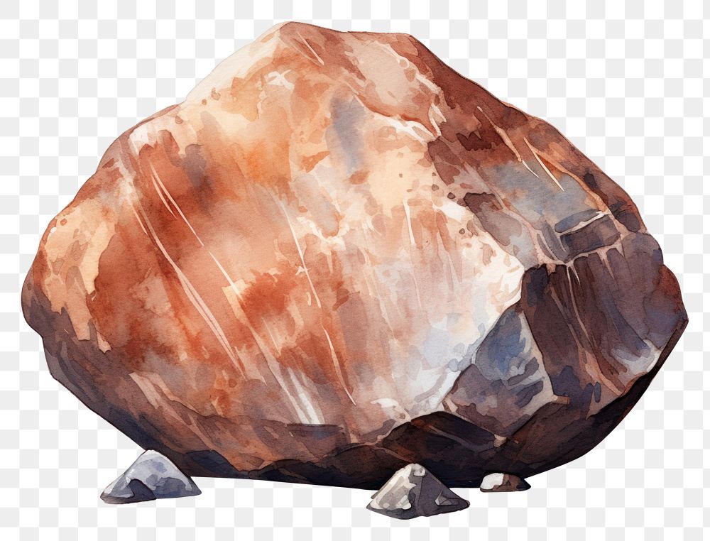 PNG Rock rock mineral white background. AI generated Image by rawpixel.