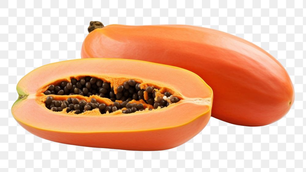 PNG Papaya fruit plant food. AI generated Image by rawpixel.