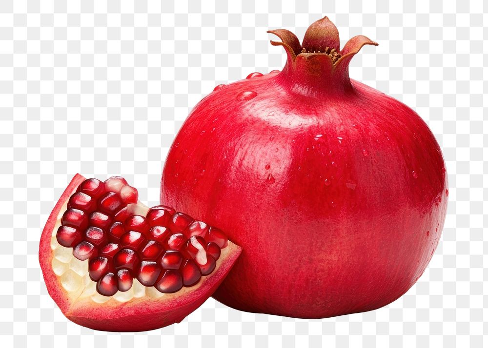 PNG Pomegranate fruit apple plant. AI generated Image by rawpixel.