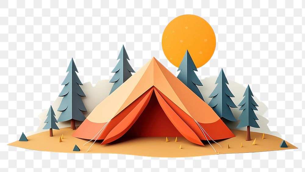 PNG Tent camping outdoors nature. AI generated Image by rawpixel.