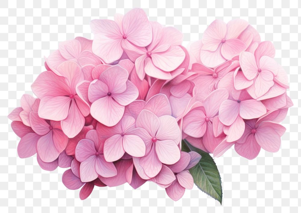 PNG Hydrangea bouquet blossom flower petal