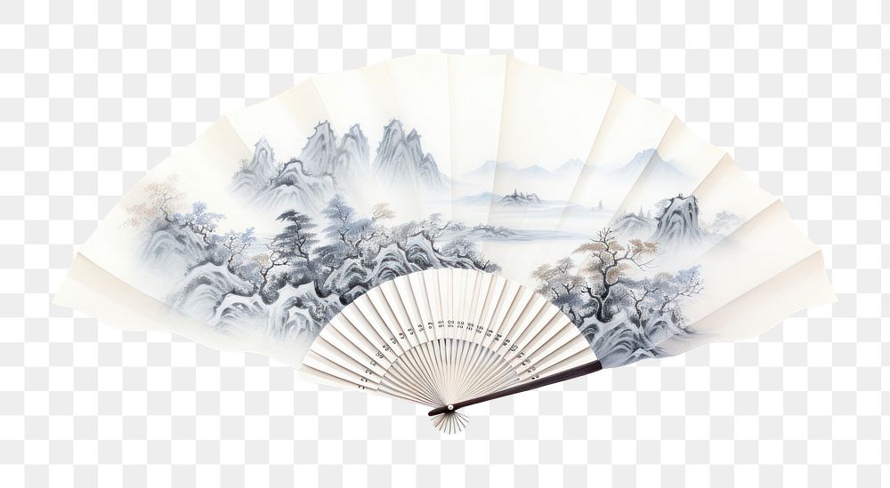 PNG Chinese fan mountain drawings invertebrate seashell. 