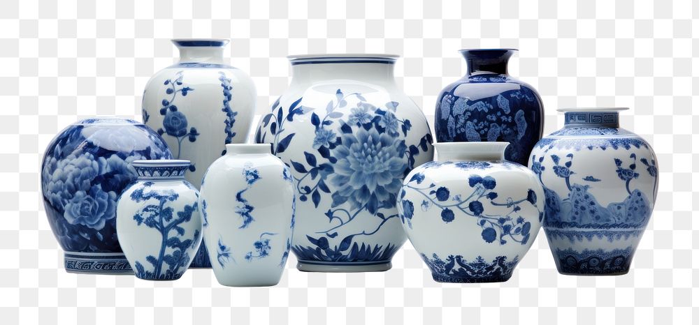 PNG Chinese porcelains pottery white art. 