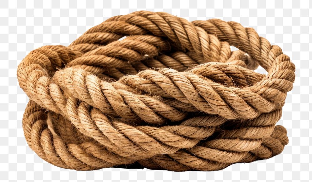 PNG Rope white background durability intricacy. AI generated Image by rawpixel.