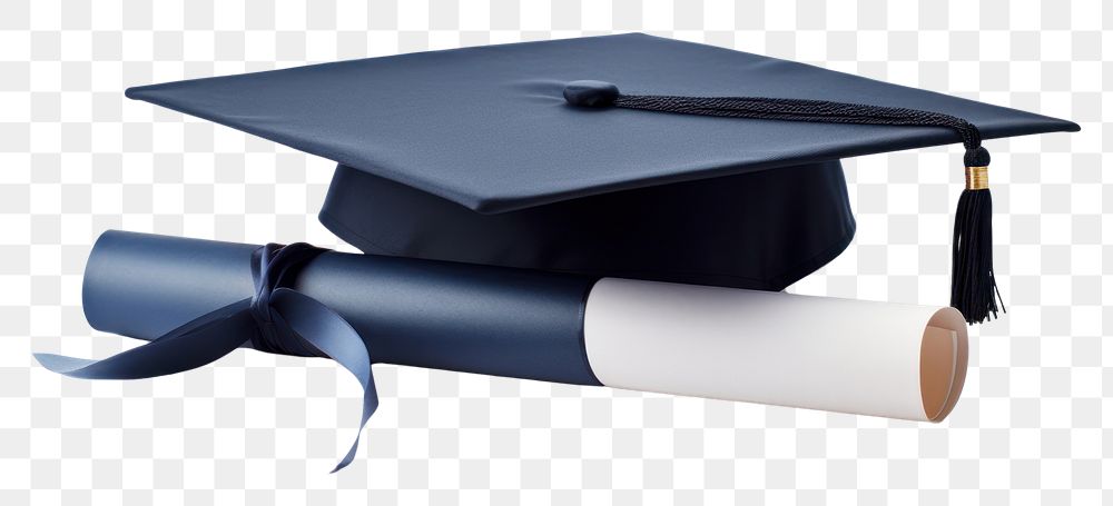 PNG Graduation university diploma white background. AI generated Image by rawpixel.