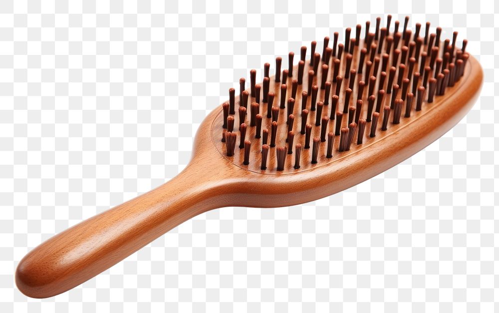 PNG A hairbrush tool white background simplicity. AI generated Image by rawpixel.