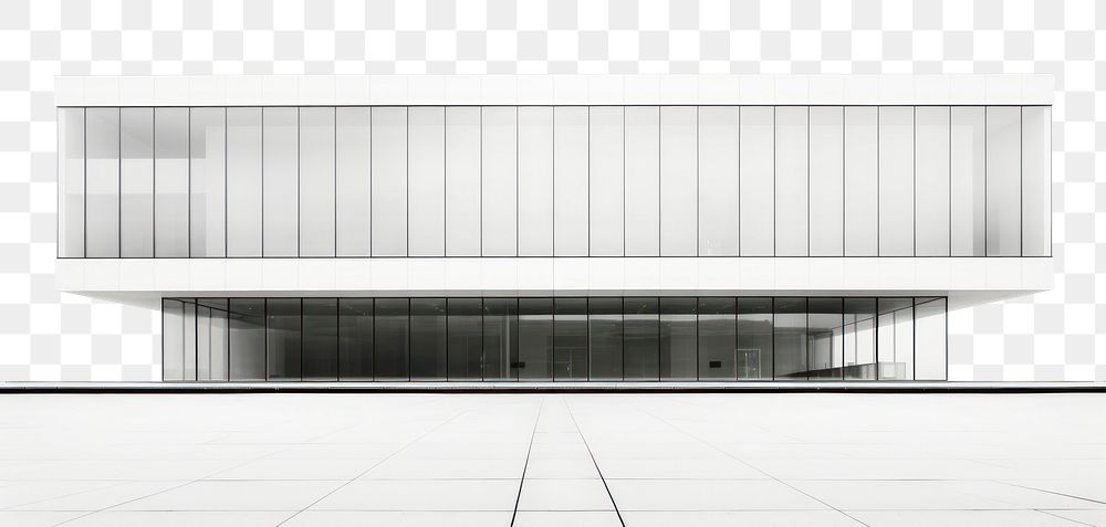 PNG  Curtain wall facade architecture building white headquarters. AI generated Image by rawpixel.
