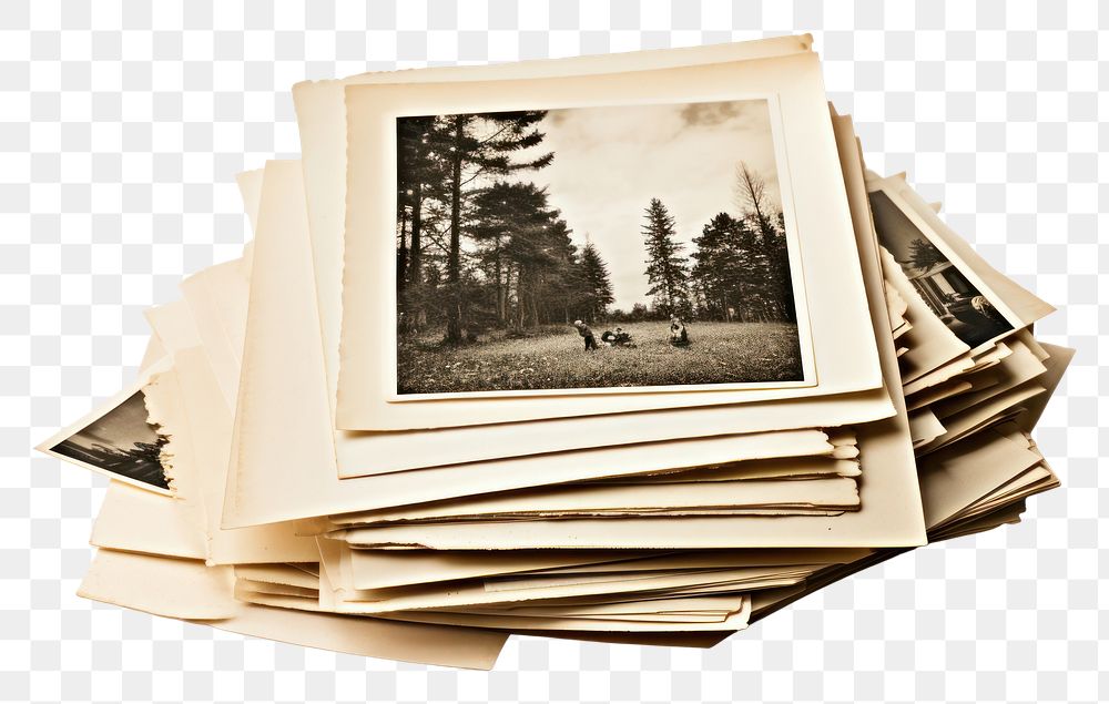 PNG Old photos white background nostalgia outdoors. AI generated Image by rawpixel.
