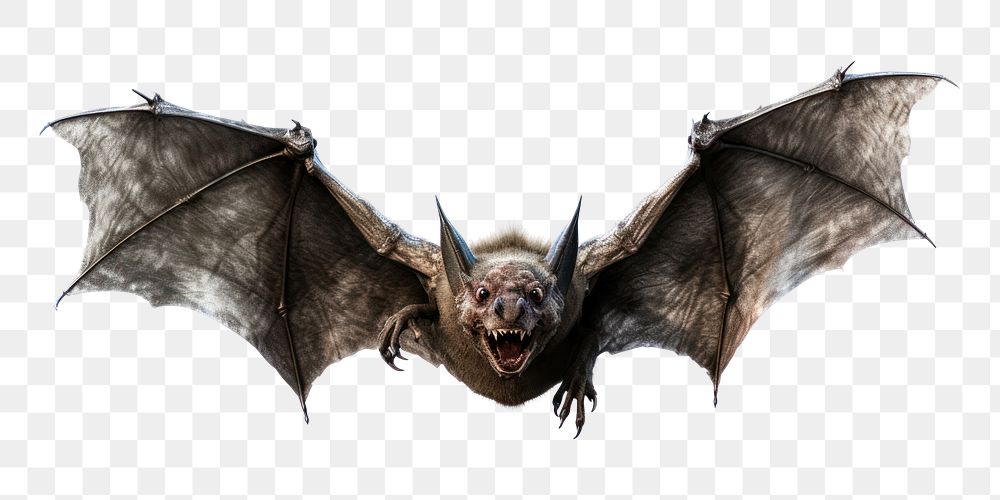 PNG Flying monster wildlife animal bat. AI generated Image by rawpixel.