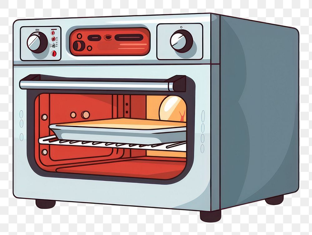 PNG Oven appliance white background technology. 