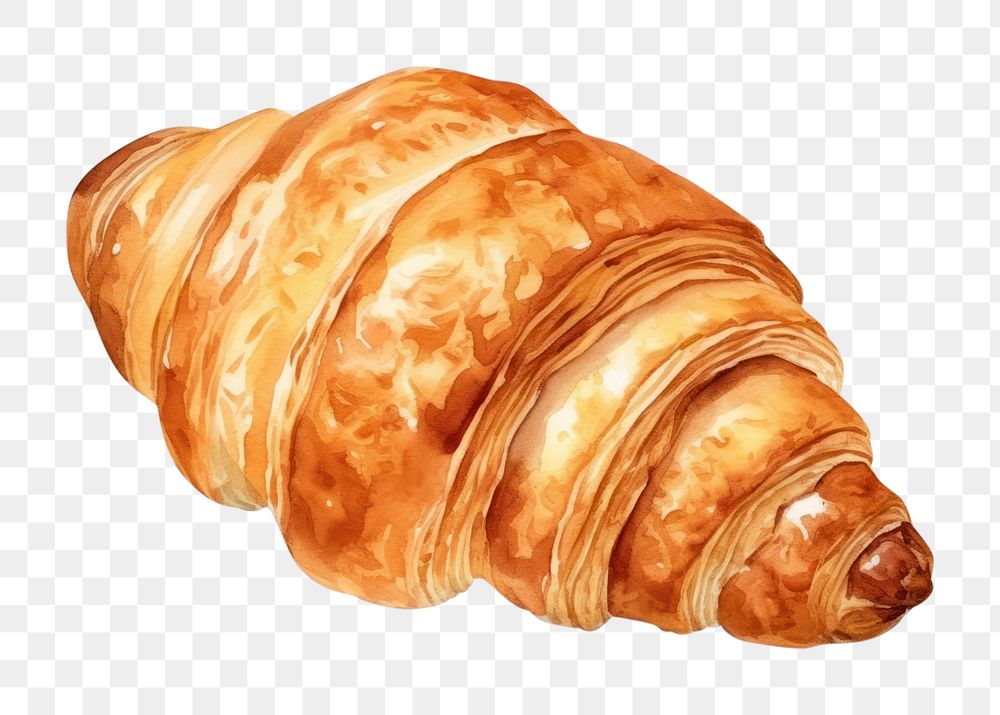 PNG Classic croissant bread food  