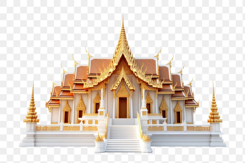 PNG Thai temple architecture building | Premium PNG - rawpixel