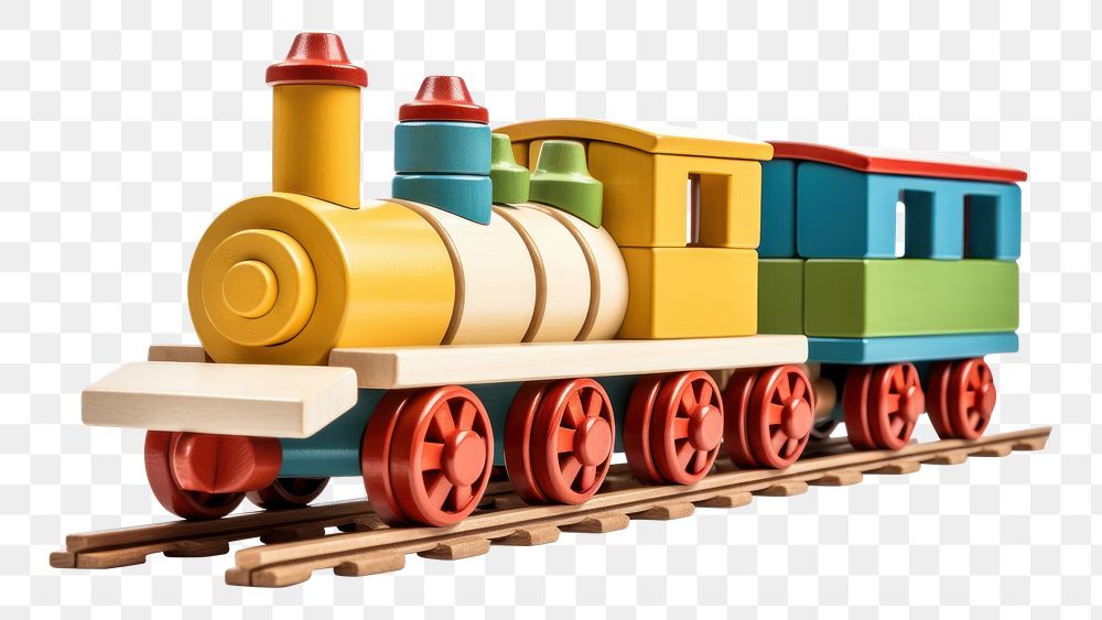 PNG Toy train locomotive vehicle white background. AI generated Image by rawpixel.