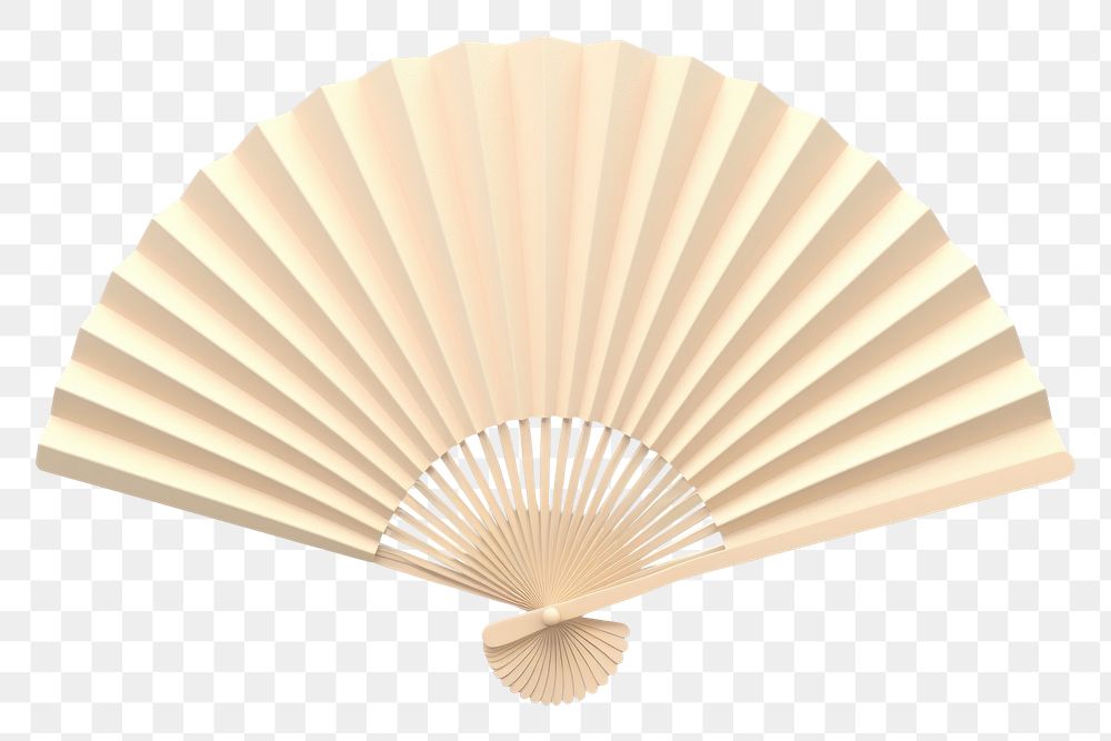 PNG Hand fan Japanese white background invertebrate. AI generated Image by rawpixel.