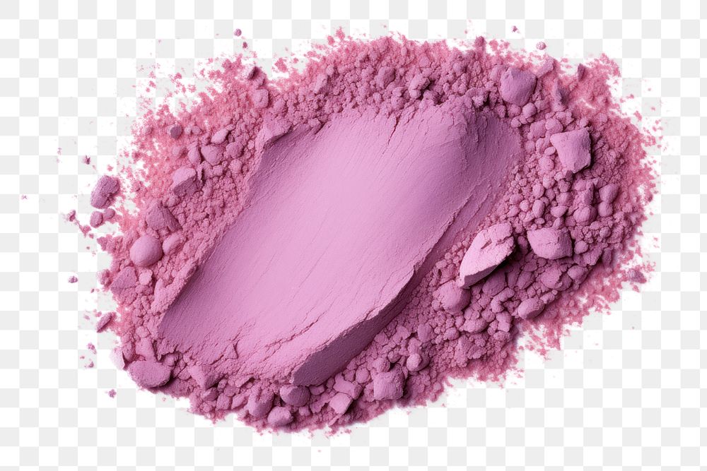 PNG Powder cosmetics violet white background. AI generated Image by rawpixel.