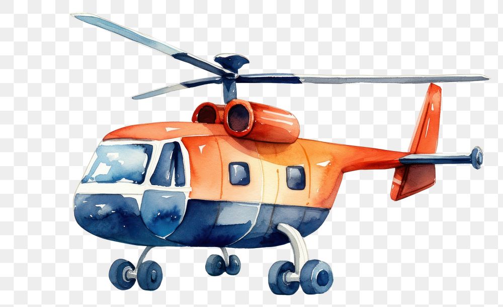 PNG Cute helicopter aircraft airplane vehicle. AI generated Image by rawpixel.