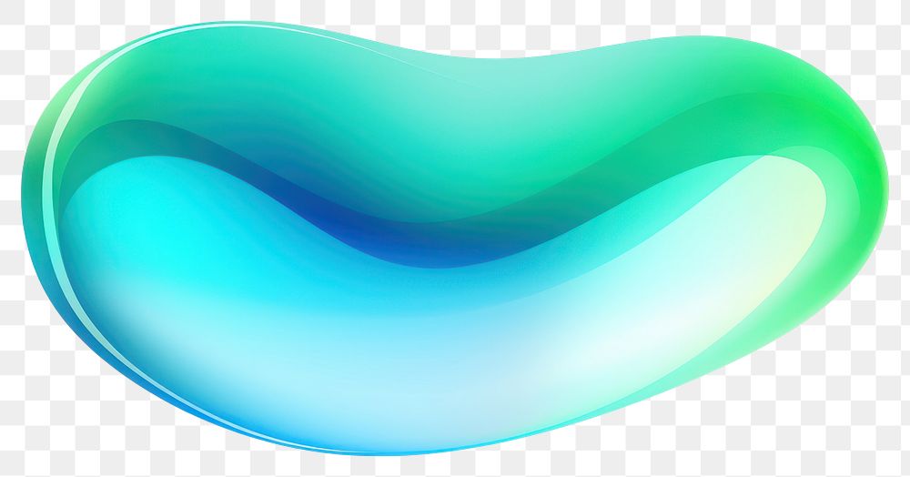 PNG Abstract blurry Gradient Energy bubble turquoise green blue AI generated Image by rawpixel