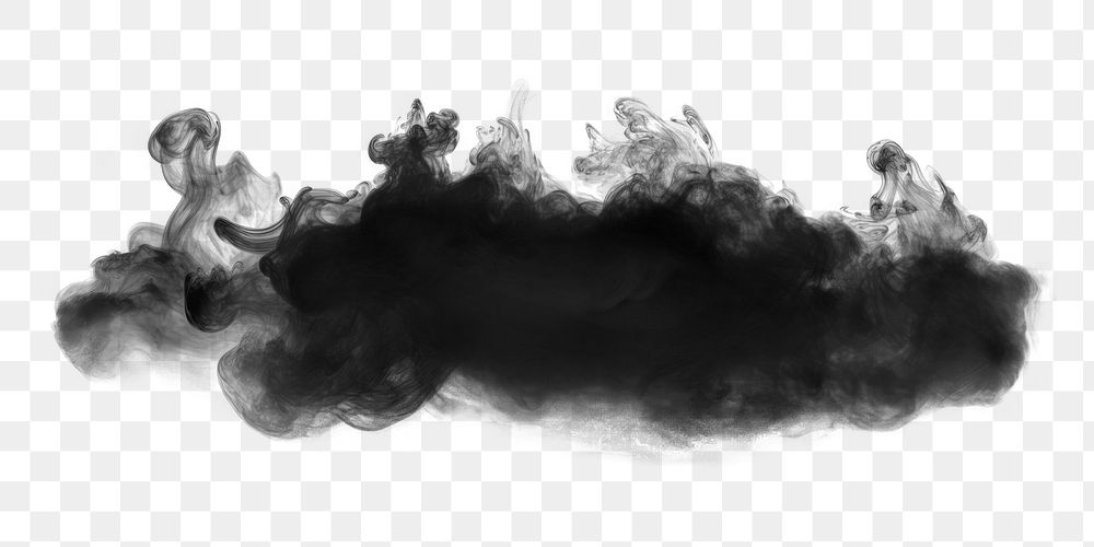 PNG Fog element effect, transparent background