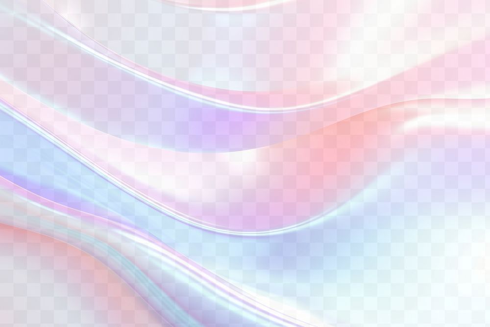 PNG Gradient iridescent overlay effect, transparent background