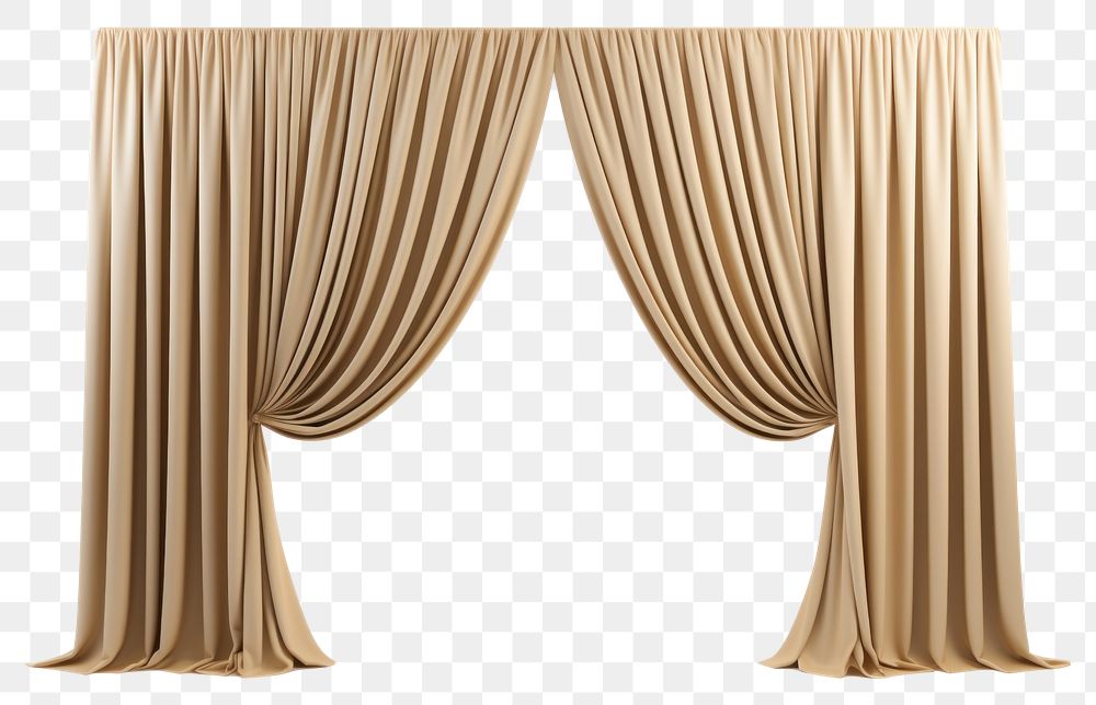 PNG  Contemporary minimal beige curtain  architecture decoration
