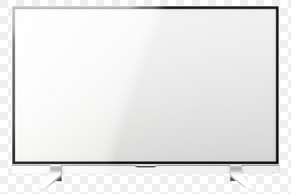 PNG LED TV screen television white. AI generated Image by rawpixel.