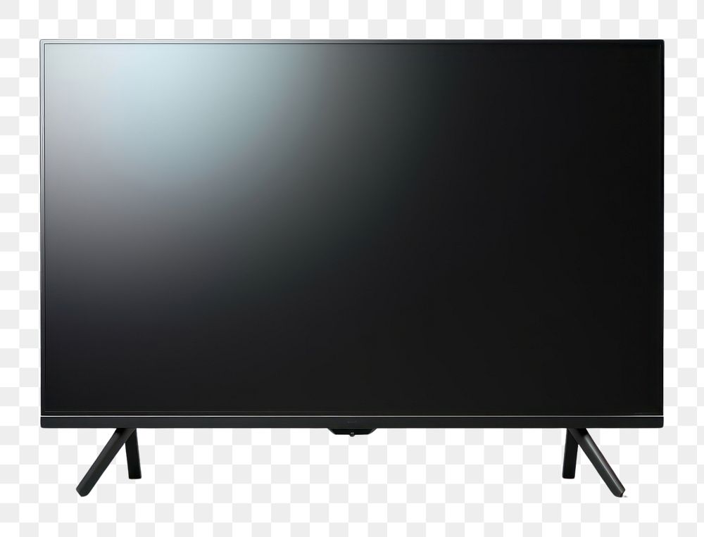 PNG Screen television white background electronics. AI generated Image by rawpixel.