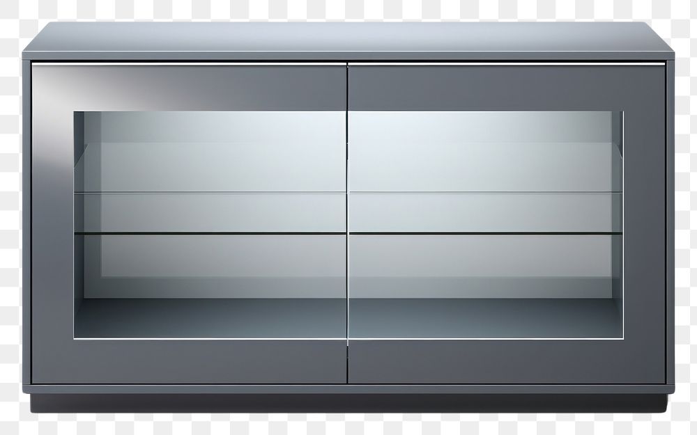 PNG  Modern grey cabinet furniture sideboard architecture. AI generated Image by rawpixel.