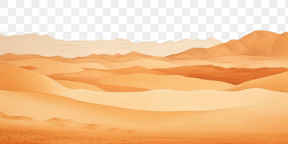 PNG  Desert backgrounds landscape nature. AI generated Image by rawpixel.