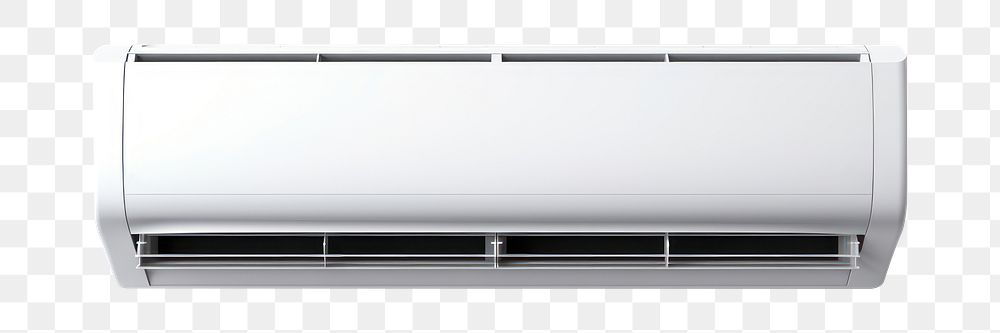 PNG Air conditioner white background technology appliance. AI generated Image by rawpixel.