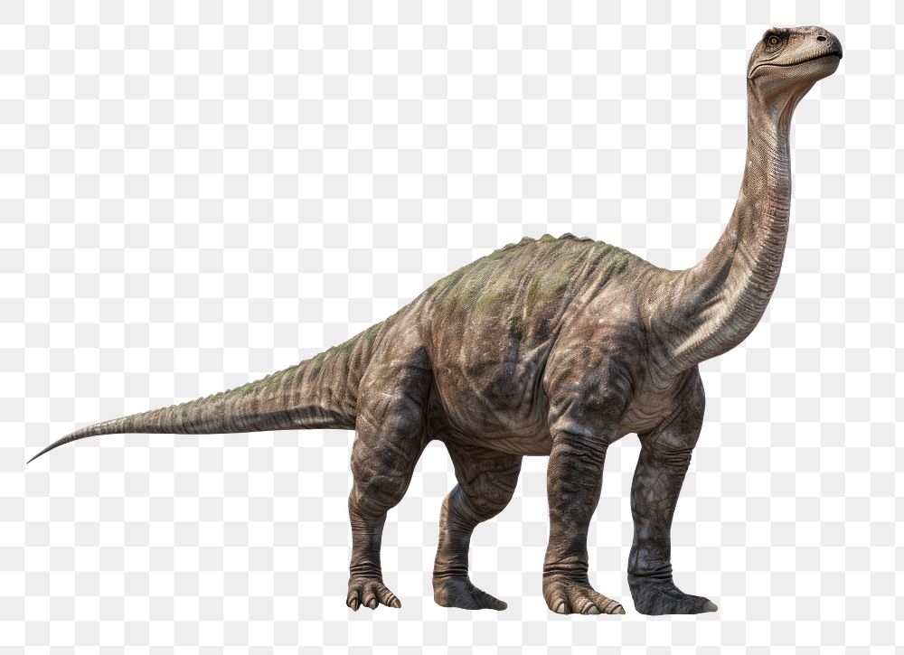 PNG Diplodocus dinosaur reptile animal. AI generated Image by rawpixel.