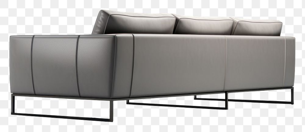 PNG  Furniture sofa comfortable simplicity. AI generated Image by rawpixel.