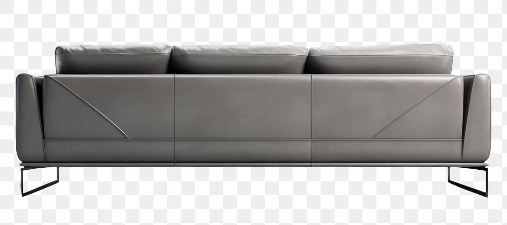 PNG  Furniture sofa comfortable simplicity. AI generated Image by rawpixel.